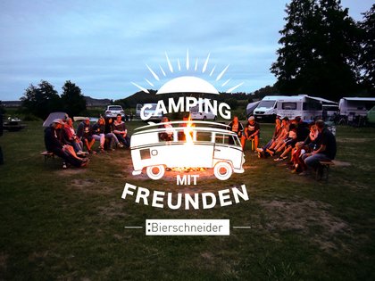 Camping mit Freunden Fotos Video