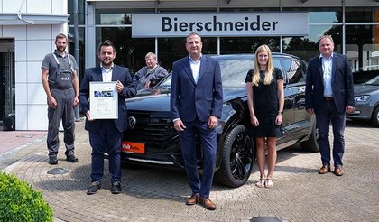 VW Service Auszeichnung bewertung