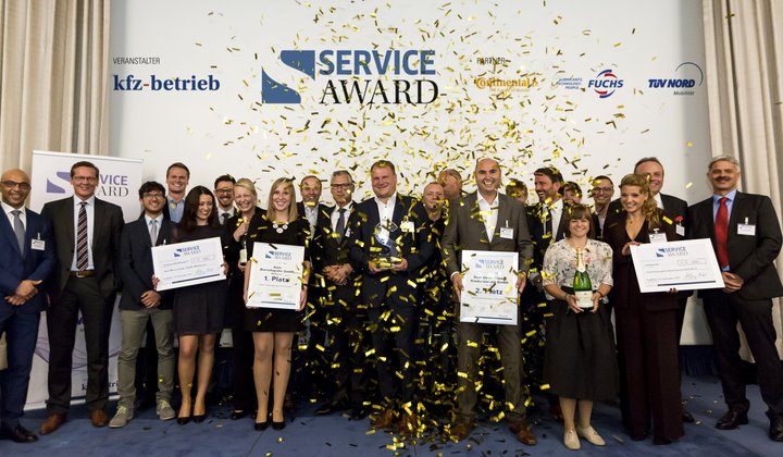 Service Award 2017 Gewinner Auto Bierschneider